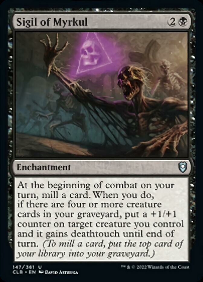 Sigil of Myrkul [Commander Legends: Battle for Baldur's Gate] | Webway Games