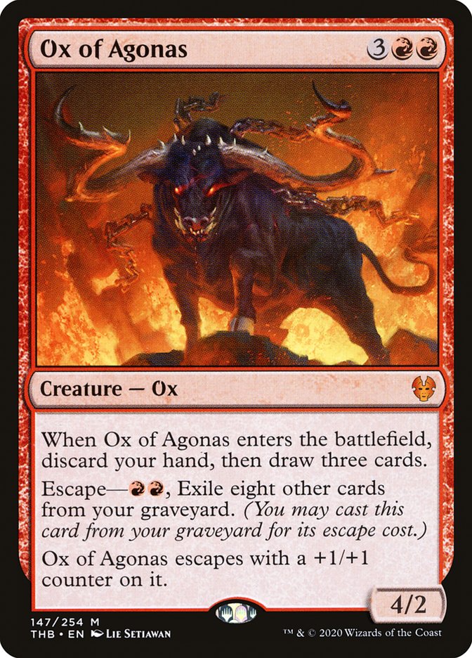 Ox of Agonas [Theros Beyond Death] | Webway Games