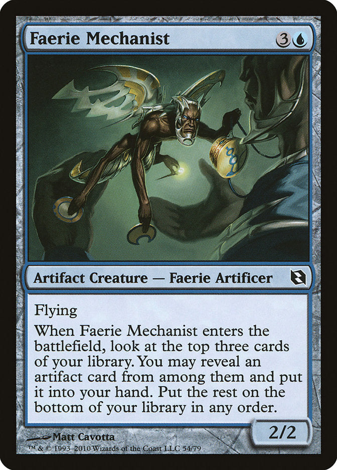 Faerie Mechanist [Duel Decks: Elspeth vs. Tezzeret] | Webway Games