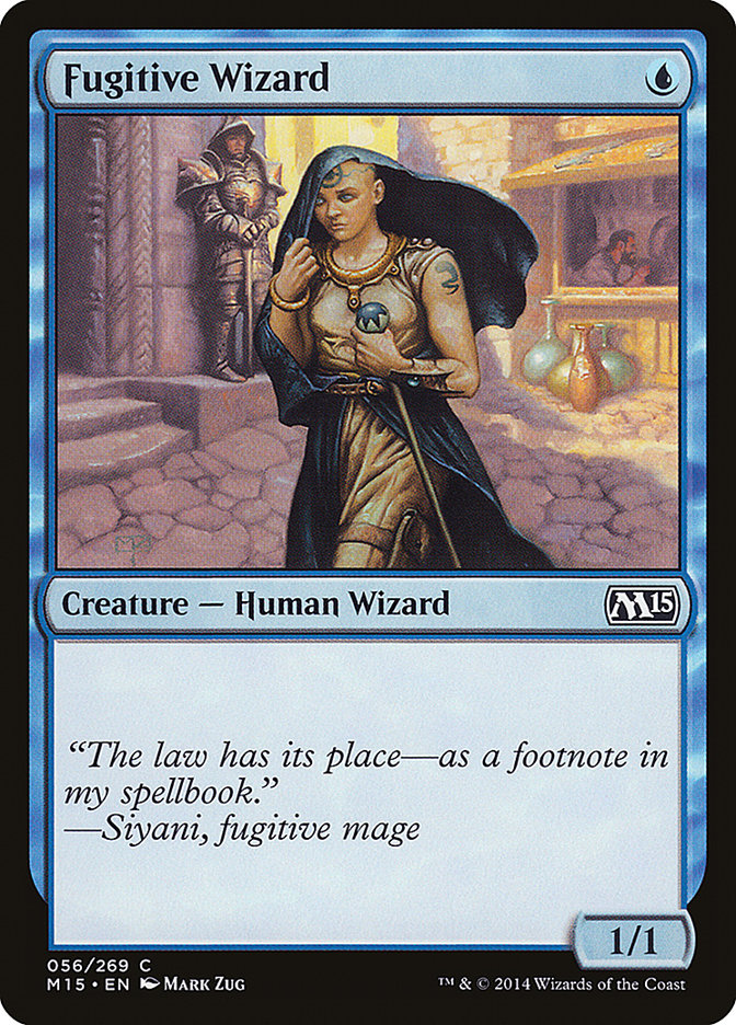 Fugitive Wizard [Magic 2015] | Webway Games