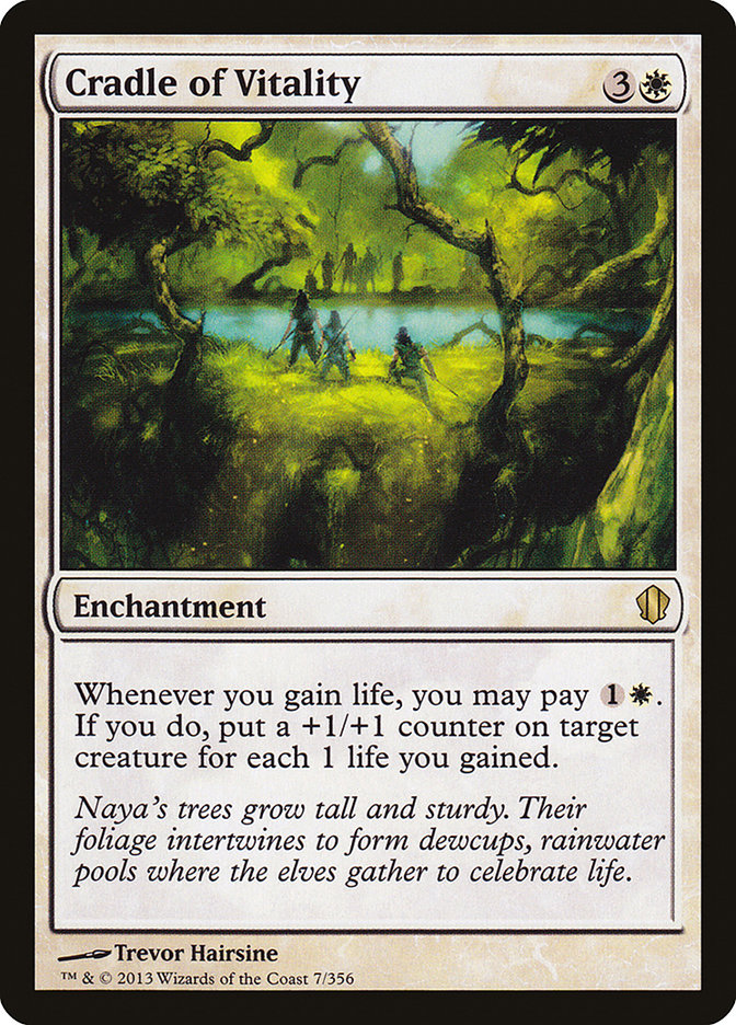 Cradle of Vitality [Commander 2013] | Webway Games
