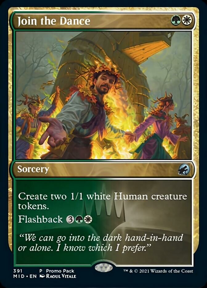 Join the Dance (Promo Pack) [Innistrad: Midnight Hunt Promos] | Webway Games