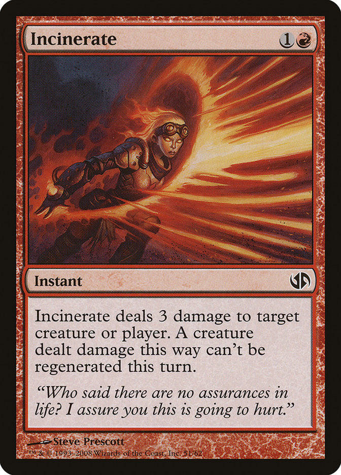 Incinerate [Duel Decks: Jace vs. Chandra] | Webway Games