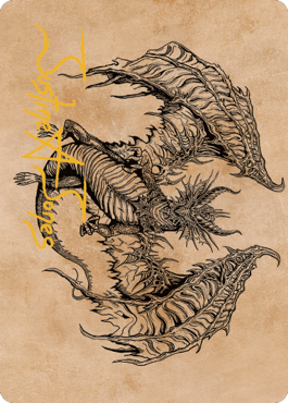 Ganax, Astral Hunter Art Card (Gold-Stamped Signature) [Commander Legends: Battle for Baldur's Gate Art Series] | Webway Games