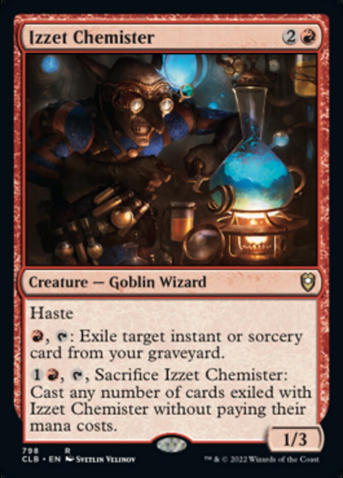 Izzet Chemister [Commander Legends: Battle for Baldur's Gate] | Webway Games