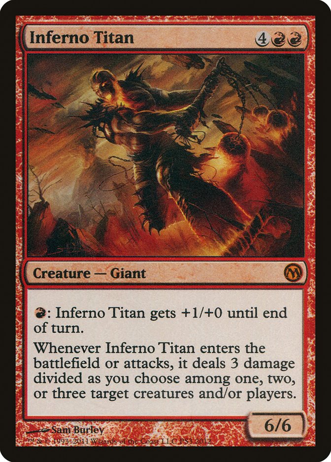 Inferno Titan (Duels of the Planeswalkers Promos) [Duels of the Planeswalkers Promos 2011] | Webway Games