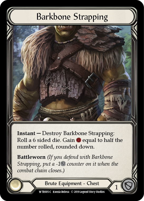 Barkbone Strapping [WTR005-C] Alpha Print Normal | Webway Games