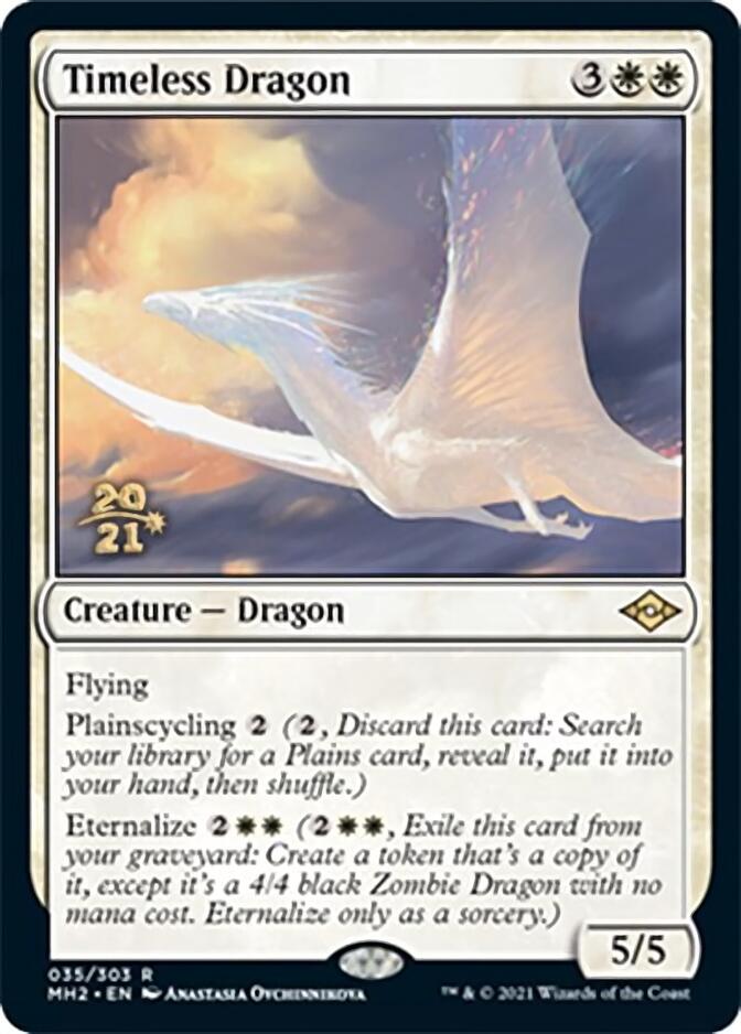 Timeless Dragon [Modern Horizons 2 Prerelease Promos] | Webway Games