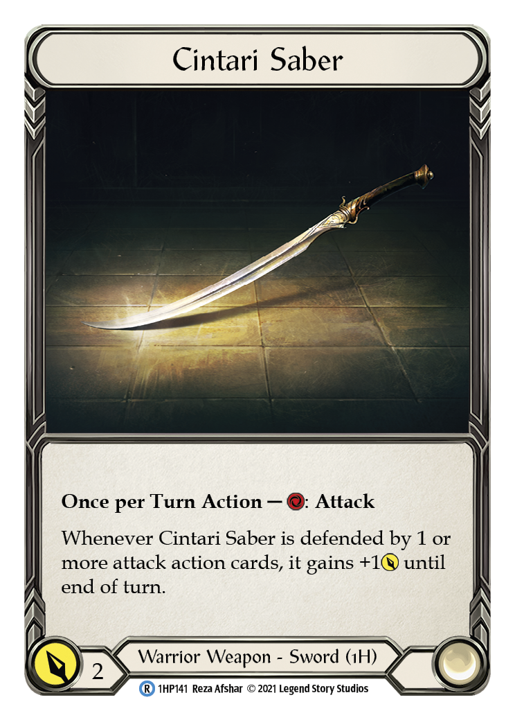 Cintari Saber (Left) [1HP141] | Webway Games