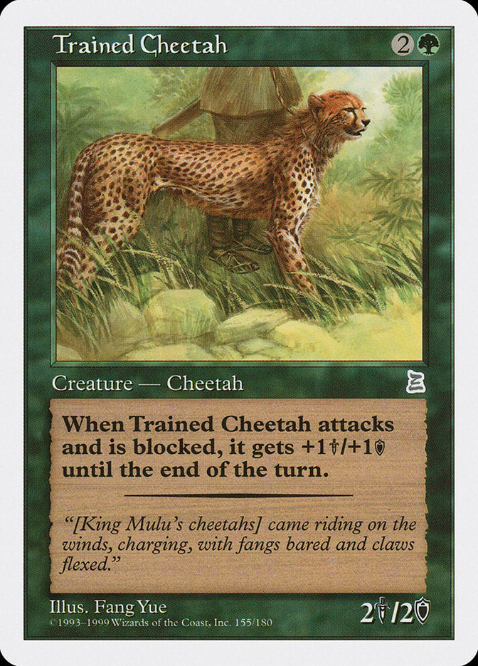Trained Cheetah [Portal Three Kingdoms] | Webway Games