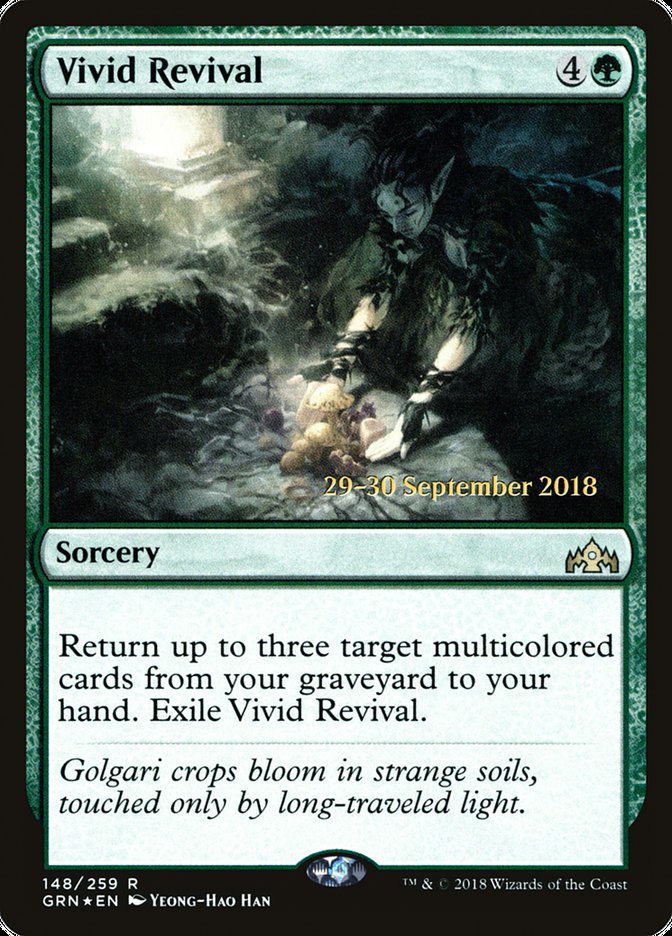 Vivid Revival  (Prerelease) [Guilds of Ravnica Prerelease Promos] | Webway Games