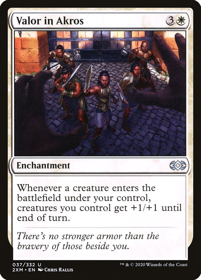 Valor in Akros [Double Masters] | Webway Games