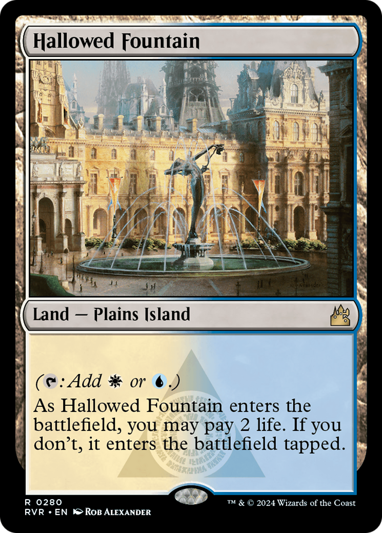 Hallowed Fountain [Ravnica Remastered] | Webway Games
