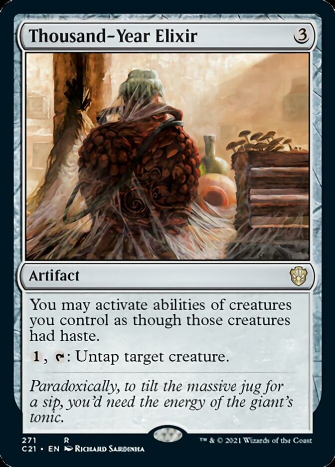 Thousand-Year Elixir [Commander 2021] | Webway Games