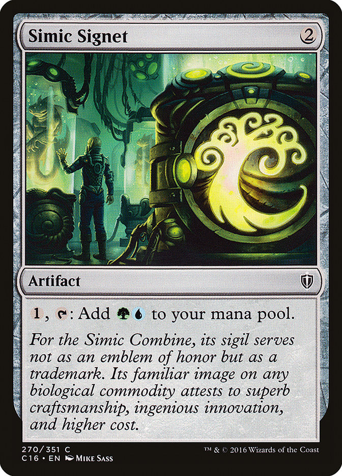 Simic Signet [Commander 2016] | Webway Games