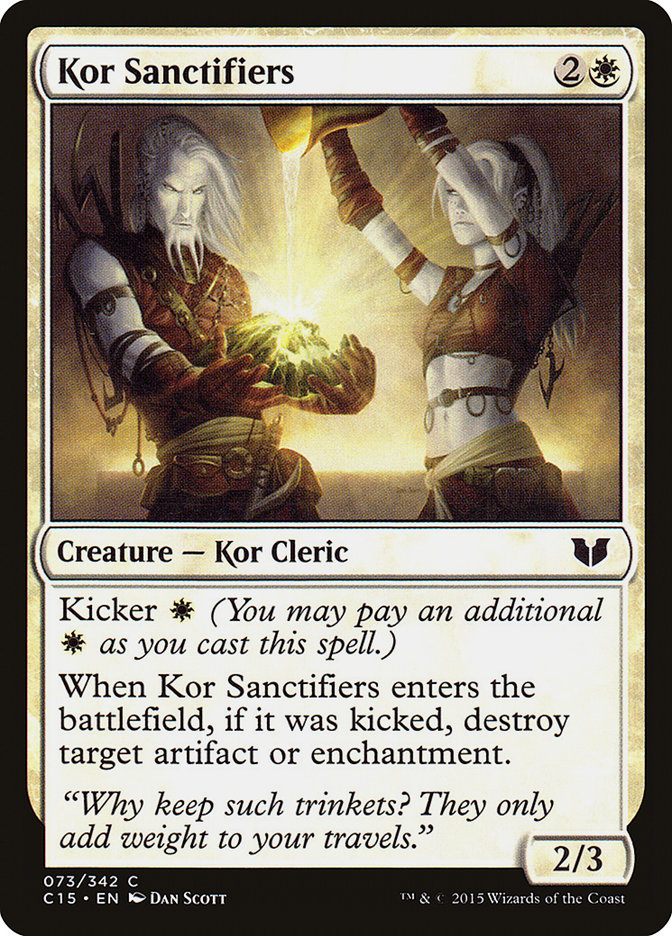 Kor Sanctifiers [Commander 2015] | Webway Games