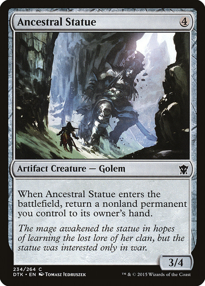 Ancestral Statue [Dragons of Tarkir] | Webway Games