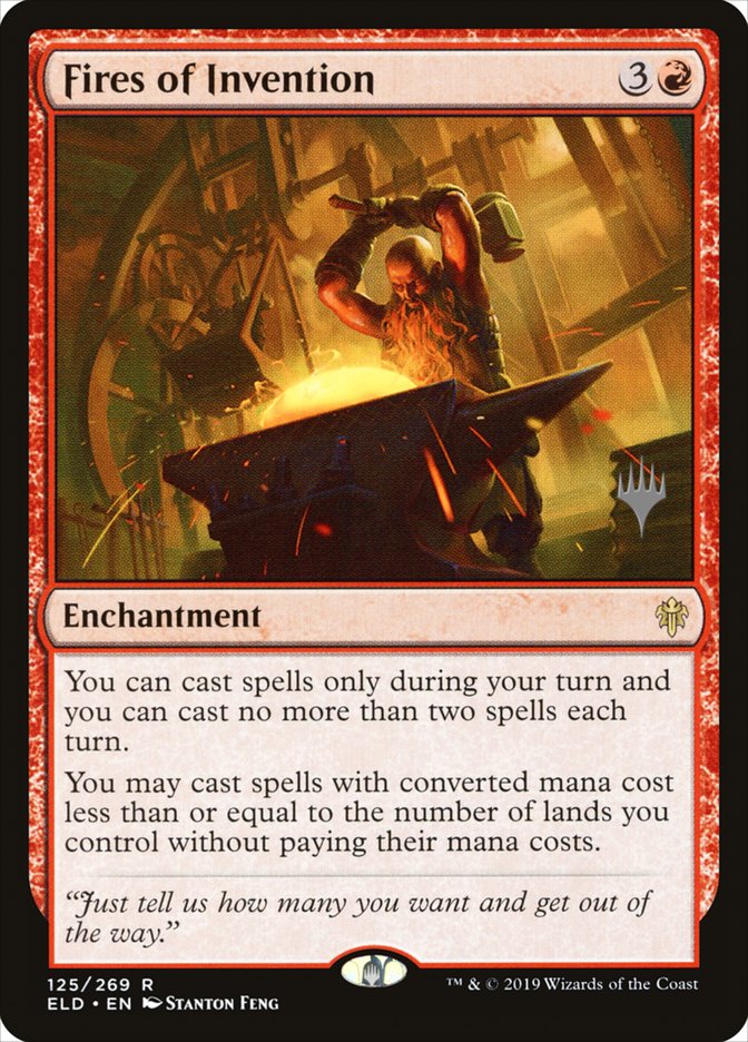Fires of Invention (Promo Pack) [Throne of Eldraine Promos] | Webway Games