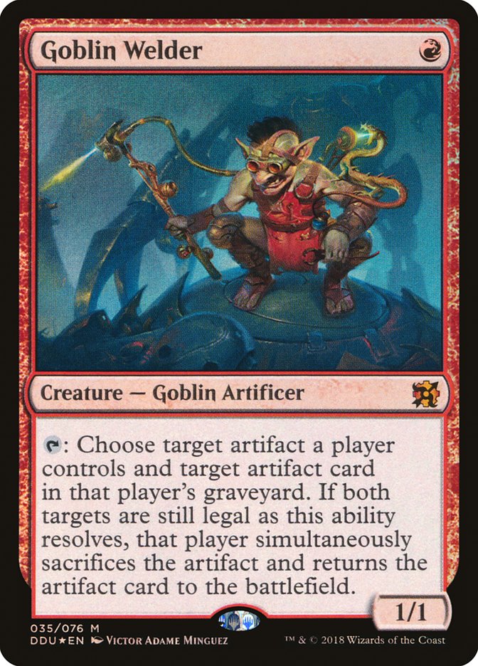 Goblin Welder [Duel Decks: Elves vs. Inventors] | Webway Games