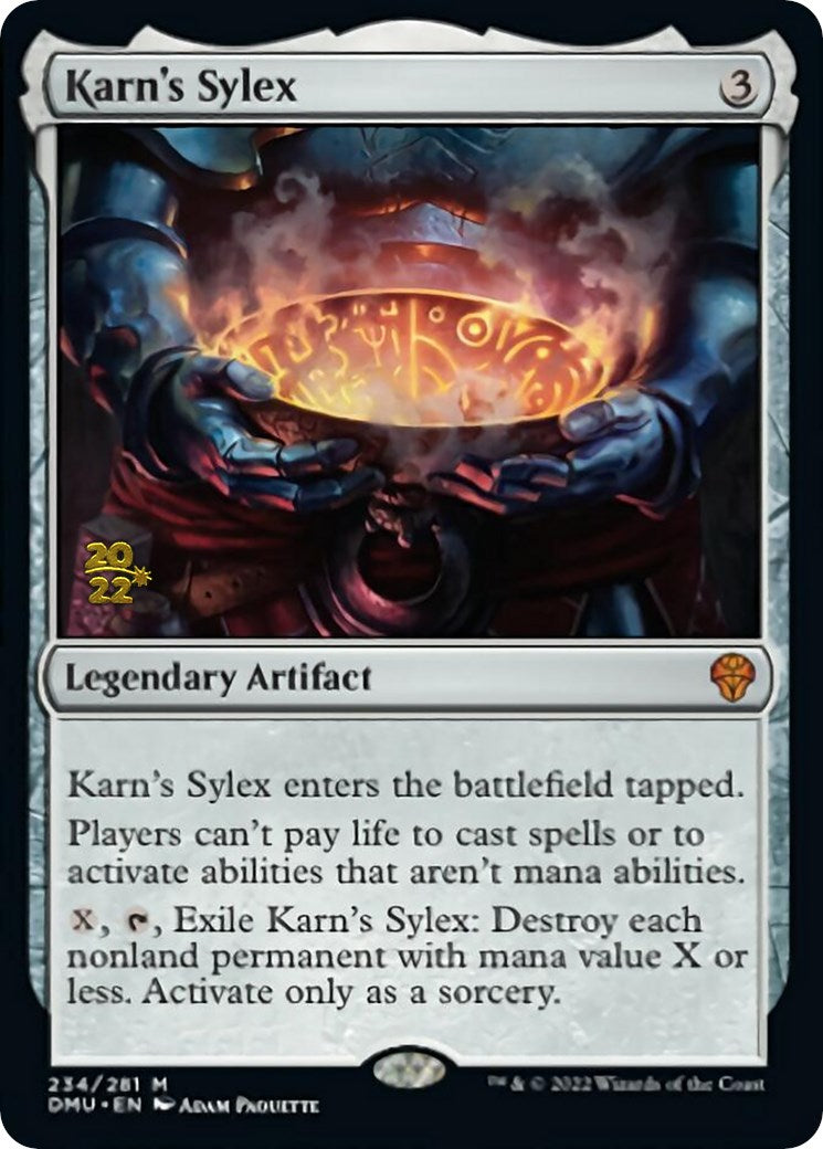 Karn's Sylex [Dominaria United Prerelease Promos] | Webway Games