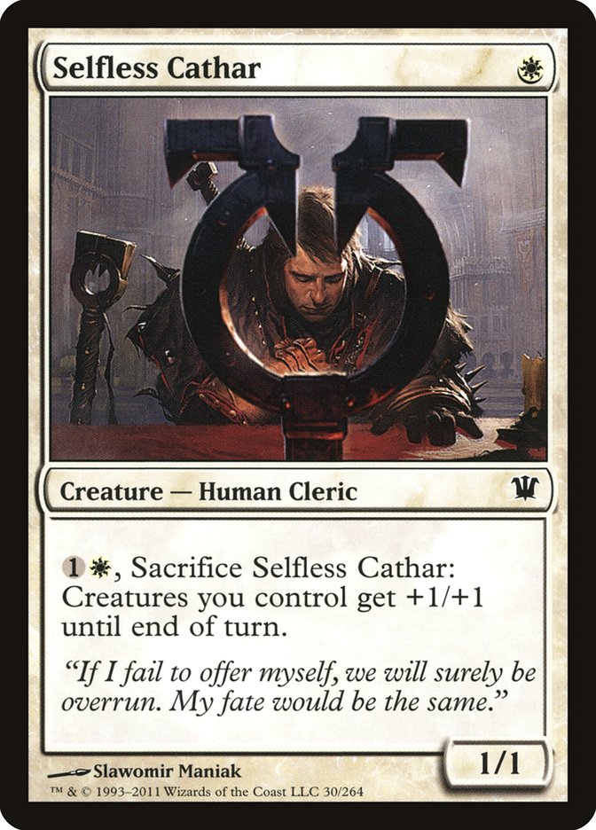 Selfless Cathar [Innistrad] | Webway Games