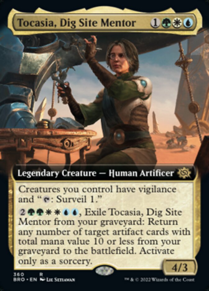 Tocasia, Dig Site Mentor (Extended Art) [The Brothers' War] | Webway Games