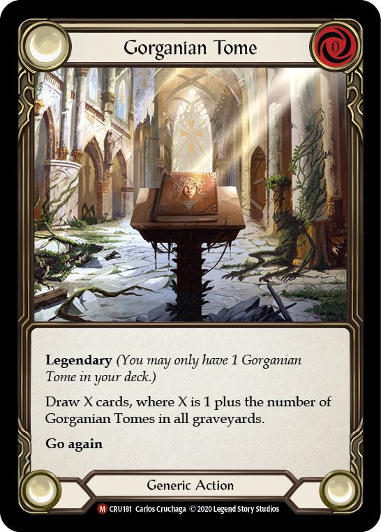 Gorganian Tome [CRU181] 1st Edition Normal | Webway Games