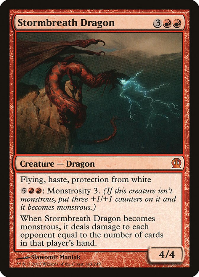 Stormbreath Dragon [Theros] | Webway Games