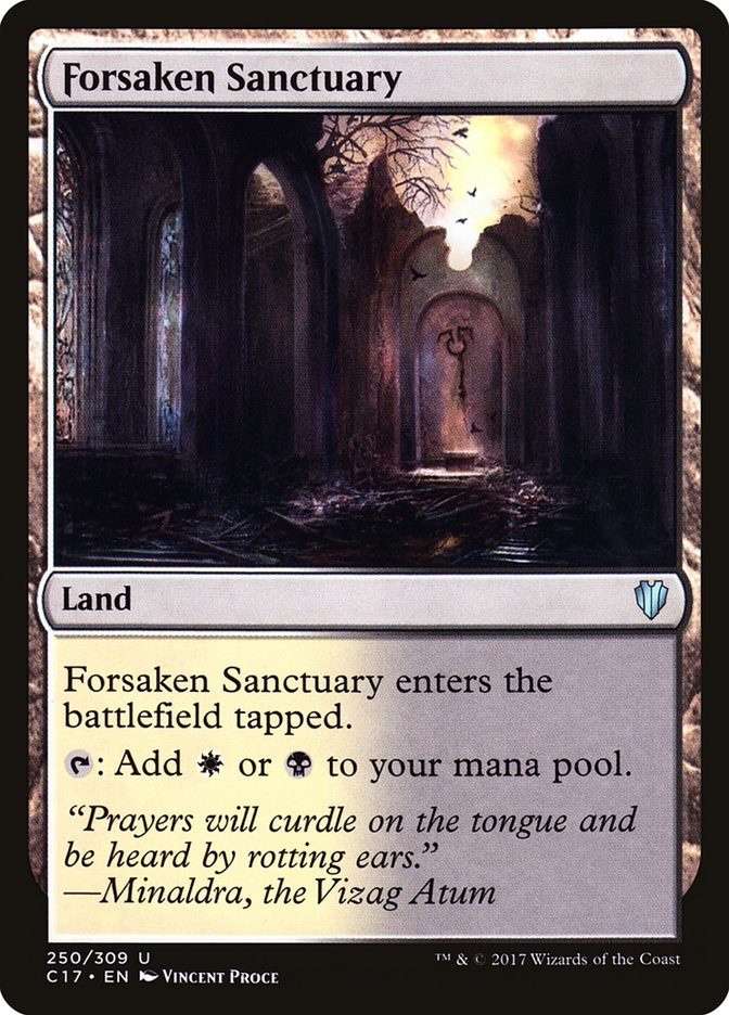 Forsaken Sanctuary [Commander 2017] | Webway Games