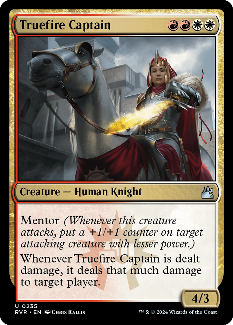 Truefire Captain [Ravnica Remastered] | Webway Games