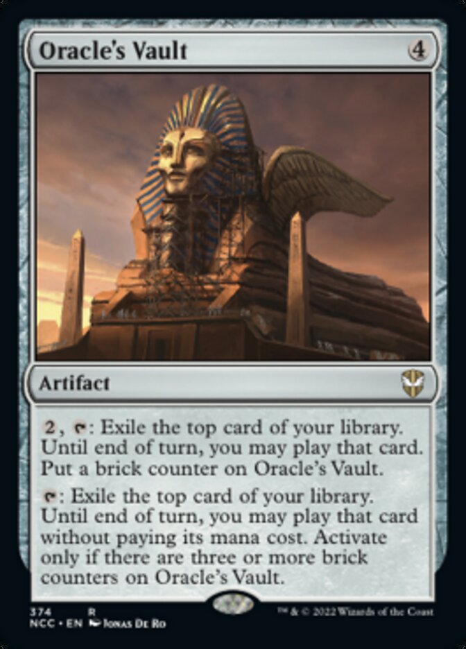 Oracle's Vault [Streets of New Capenna Commander] | Webway Games