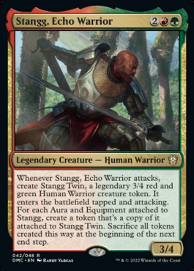 Stangg, Echo Warrior [Dominaria United Commander] | Webway Games