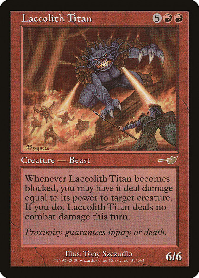 Laccolith Titan [Nemesis] | Webway Games