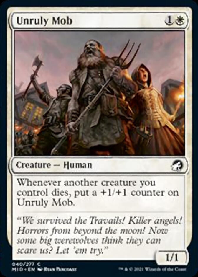 Unruly Mob [Innistrad: Midnight Hunt] | Webway Games