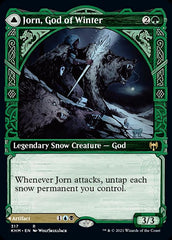 Jorn, God of Winter // Kaldring, the Rimestaff (Showcase) [Kaldheim] | Webway Games