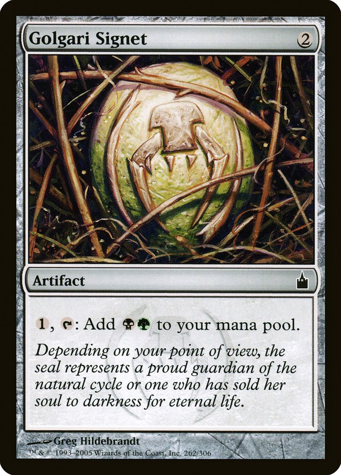 Golgari Signet [Ravnica: City of Guilds] | Webway Games