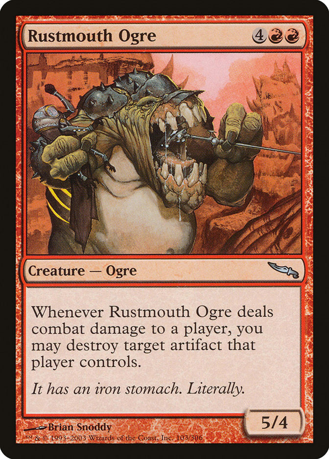 Rustmouth Ogre [Mirrodin] | Webway Games