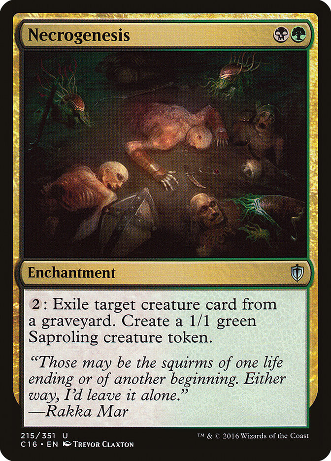 Necrogenesis [Commander 2016] | Webway Games
