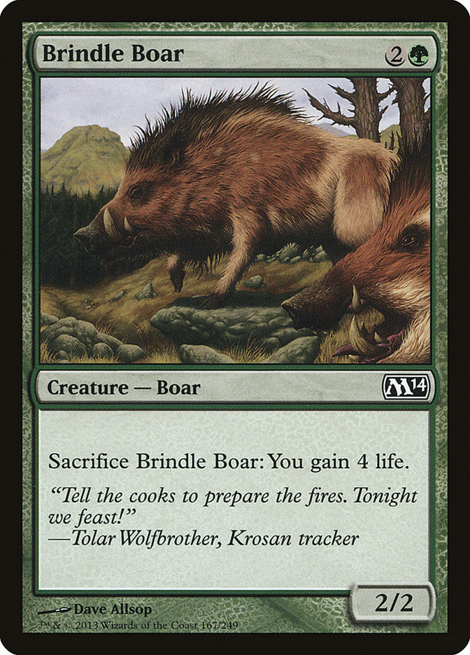 Brindle Boar [Magic 2014] | Webway Games