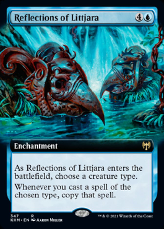 Reflections of Littjara (Extended Art) [Kaldheim] | Webway Games