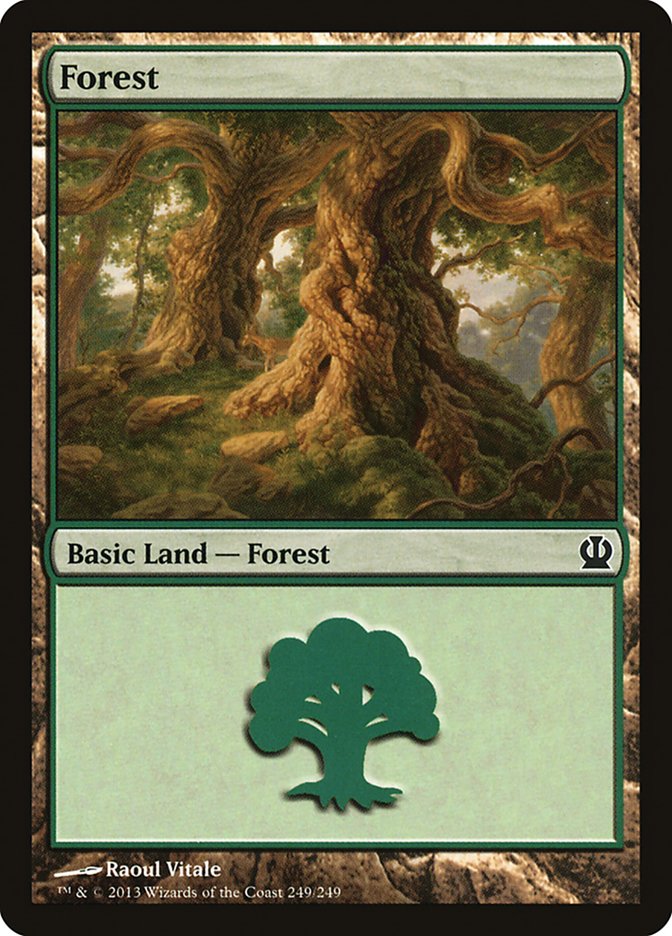 Forest (#249) [Theros] | Webway Games