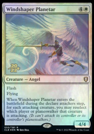 Windshaper Planetar [Commander Legends: Battle for Baldur's Gate Prerelease Promos] | Webway Games