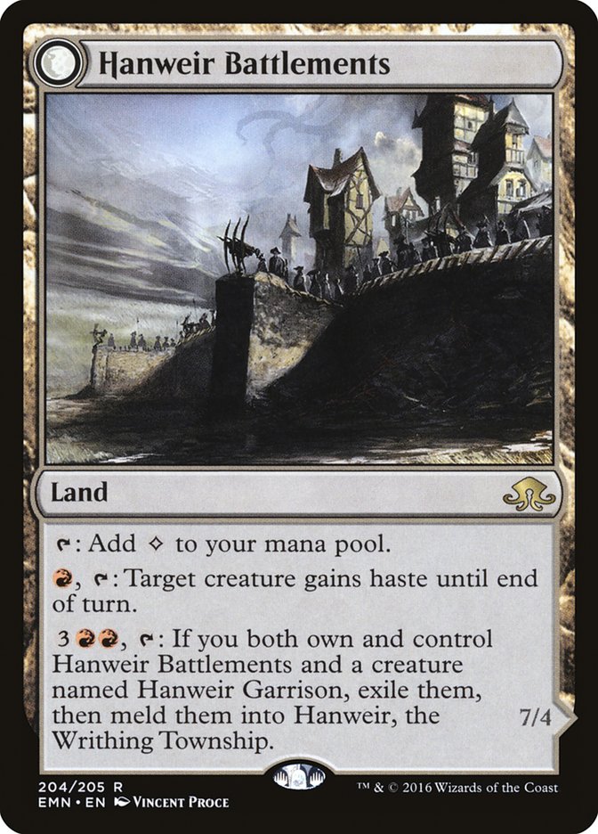 Hanweir Battlements [Eldritch Moon] | Webway Games