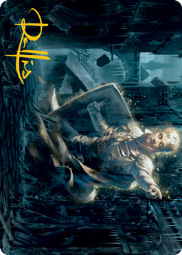 Dennick, Pious Apparition Art Card (Gold-Stamped Signature) [Innistrad: Midnight Hunt Art Series] | Webway Games