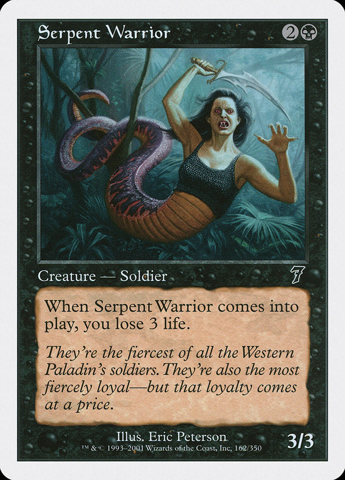 Serpent Warrior [Seventh Edition] | Webway Games