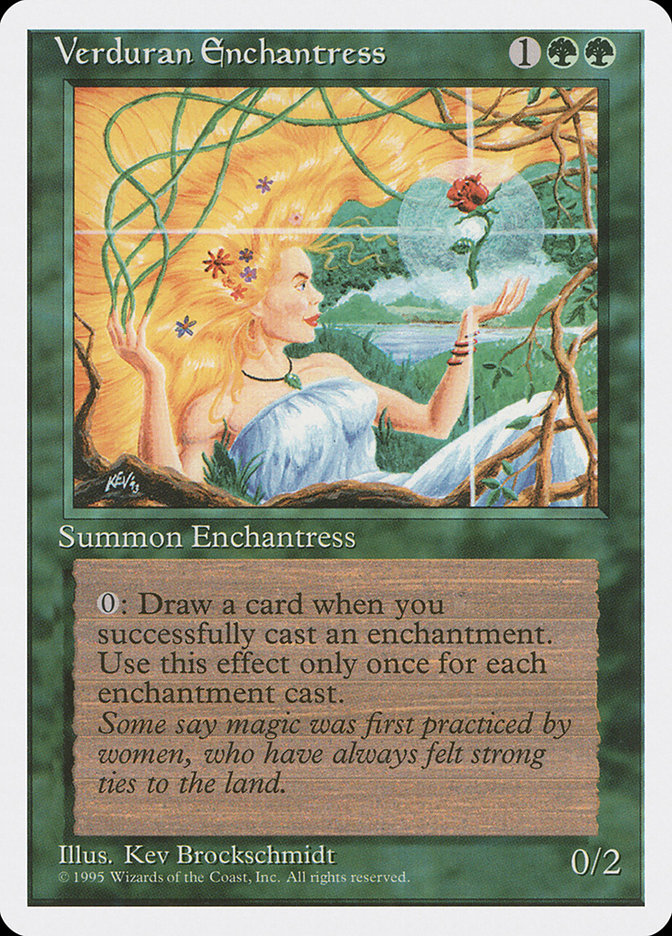 Verduran Enchantress [Fourth Edition] | Webway Games