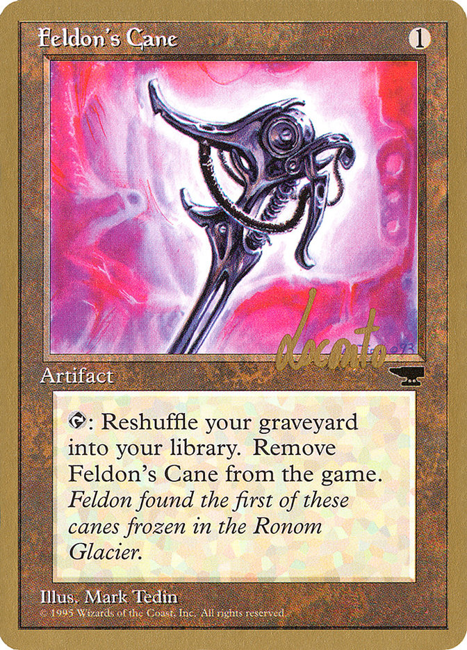 Feldon's Cane (Michael Loconto) [Pro Tour Collector Set] | Webway Games
