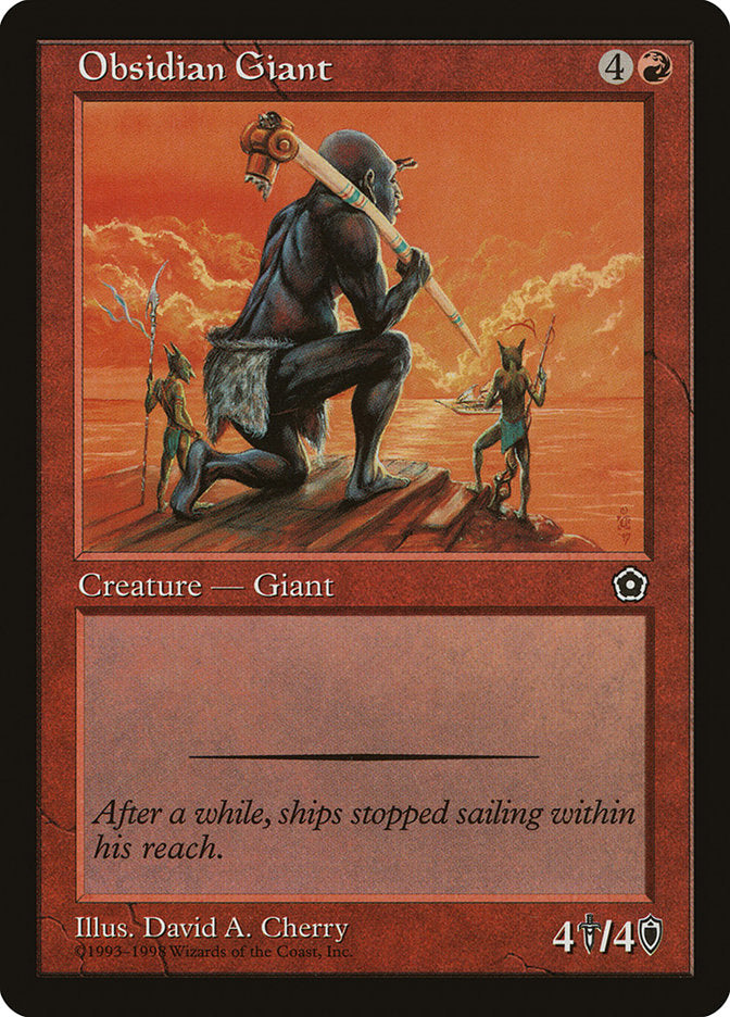 Obsidian Giant [Portal Second Age] | Webway Games