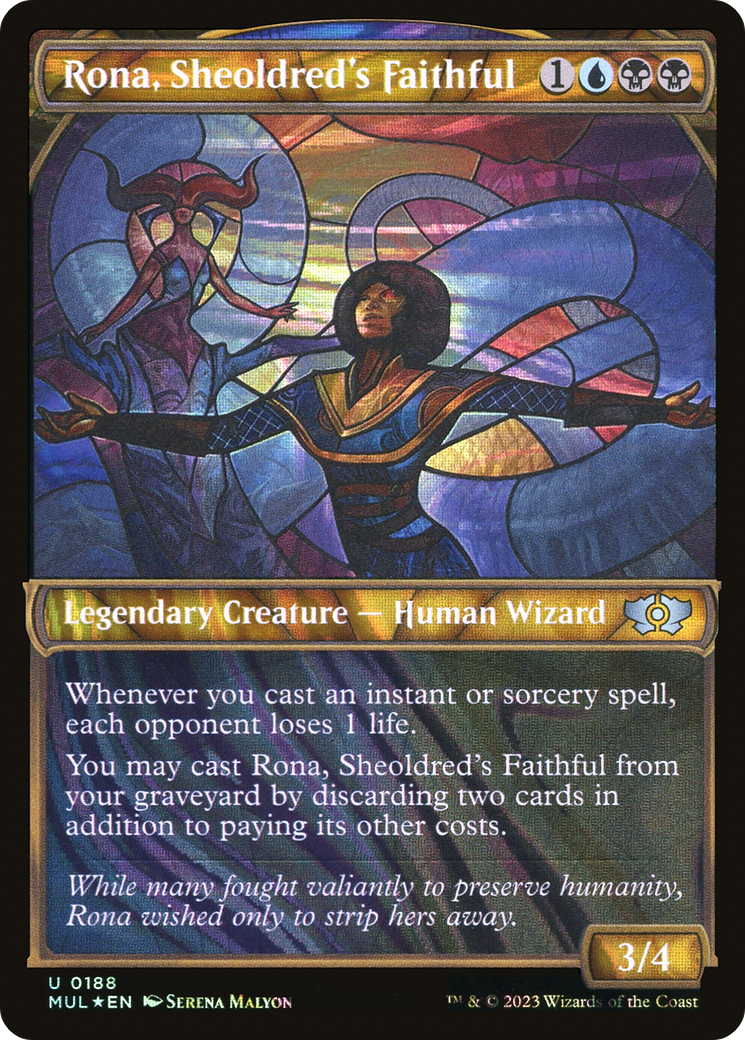Rona, Sheoldred's Faithful (Halo Foil) [Multiverse Legends] | Webway Games