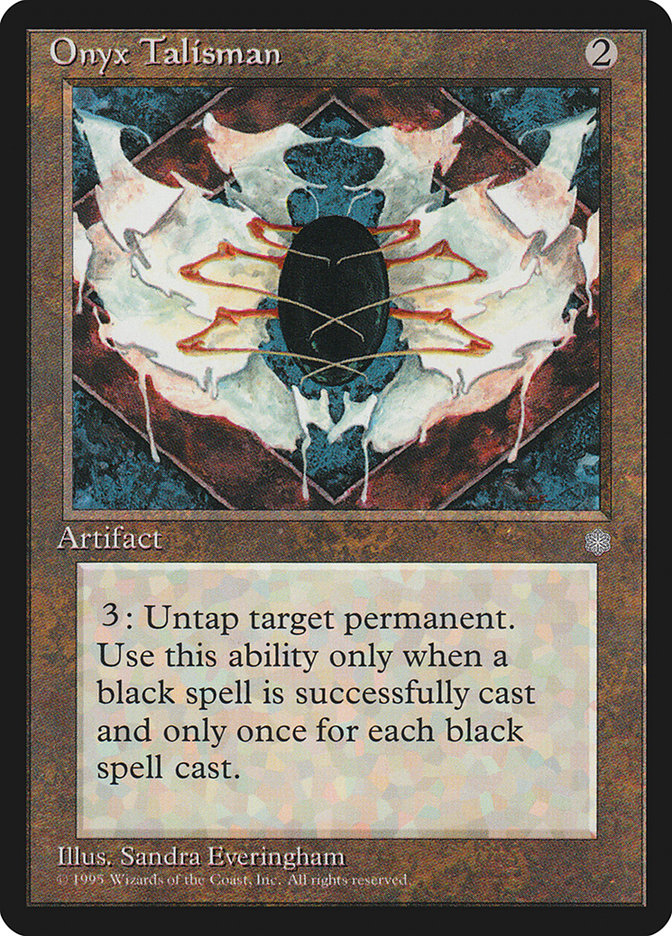 Onyx Talisman [Ice Age] | Webway Games